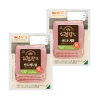 CJ제일제당 더건강한 샌드위치햄 90g x 2개