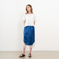 JAIN SONG 제인송 SILK LACE DETAIL SKIRT JTSK106-50