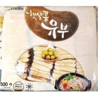 김밥 속재료 유부 국수 고명유부 우동 고명용 전골 500gX8개