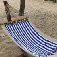 Stripe Blue- Beach Towel