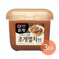 청정원 청정원 조개멸치찌개 된장 450g X 3개