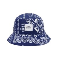 [리베레코리아] BANDANA BUCKET HAT / BLUE 00744