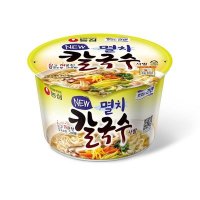 농심 멸치칼국수사발 75G