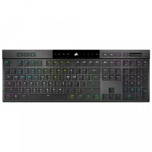 CORSAIR K100 AIR WIRELESS RGB Ultra Low Profile 게이밍 기계식 키보드