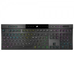 CORSAIR K100 AIR WIRELESS RGB Ultra Low Profile 게이밍 기계식 키보드