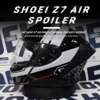 탄소 오토바이 Z7 Z8 리어 트림 헬멧 스포일러 케이스 SHOEI 액세서리