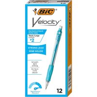 BIC Velocity Mechanical Pencils 빅 벨로시티 샤프 펜슬 연필 두꺼운 0 12개입