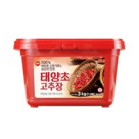 진미식품 진미 태양초 찰 고추장 3kg 맛있는고추장 집고추장 고춧가루100