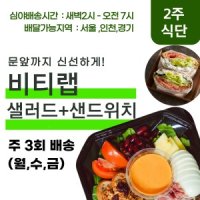 [비티랩] 샐러드+샌드위치 정기배송 2주