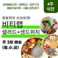 [비티랩] 샐러드+샌드위치 정기배송 4주