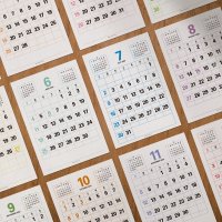 A5 레트로 달력 (낱장) 2023 캘린더/달력/Calendar