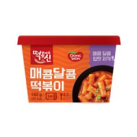 동원에프앤비 떡볶이의신 매콤달콤 컵떡볶이160g