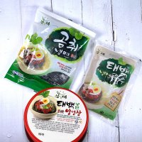 강원6차산업 태백산채냉면영농조합 강원태백산채 곰취비빔냉면 10인분