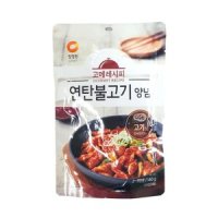 원하프고메연탄불고기양념 140G 청정원 단품 140g 1개