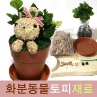 동물화분 토피어리재료