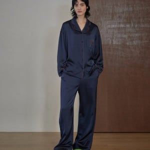 [아템포] CLASSIC ROUND PAJAMA SET_wild navy AW22FPJ44WN