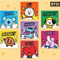 BT21 보석십자수 큐빅페인팅 코믹 시리즈 25x25