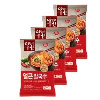 동원 면발의신 얼큰 칼국수 2인분 4봉