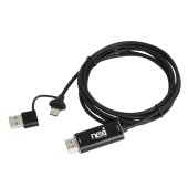 리버네트워크 넥시 USB 2.0 C타입 4K HDMI 캡쳐보드 케이블 이미지