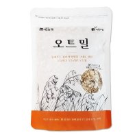 푸르젠 국내산 안심 귀리 오트밀 볶아누른 귀리 400g