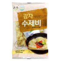 송학식품 감자 수제비 500g 3인분 스프포함 X 10개입 BOX