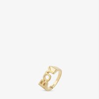 마리아블랙 반지 MARIA Boy 22ct gold-plated sterling-silver ring