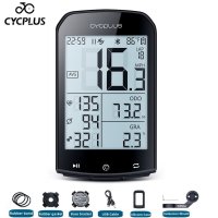 CYCPLUS M1 자전거 컴퓨터 GPS 무선 주행 거리계 산악 도로 Cyclocomputer 속도계 사이클링 케이던스 심박