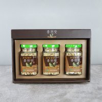 홍천군산림조합 친환경팔도 홍천 잣 선물세트 백잣 100g x 3개입