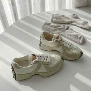 지오 키높이 가죽 스니커즈[통굽,스니커즈,통굽슈즈,편한슈즈]