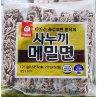 천일식품 사누끼메밀면 250g x5입 1 25k X6