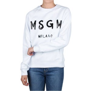 MSGM 5%중복할인  브러시드 로고 맨투맨  2000MDM513 200001 01