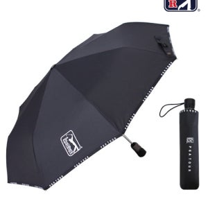 PGA TOUR 단체 우산 3단 완전자동 로고 바이어스 기업 보험 투자설명회 선물 제작