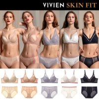 VIVIEN 비비안 스킨핏 노와이어브라 스킨컬렉션 여성속옷세트 10종