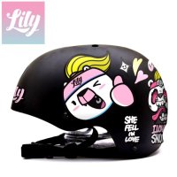 돌돌 ily-Helmet-01 북극곰 여자 스노우보더 릴리 스노우보드 헬멧 튜닝 스티커 스킨 데칼 그래피커 0028-L