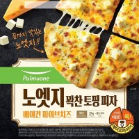 풀무원 노 엣지 베이컨 파이브 치즈 피자 376g