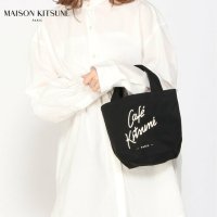 메종키츠네 에코백 미니 토트백 카페키츠네 CAFE KITSUNE MINI TOTE