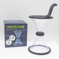 회전 동전 저금통 깔때기 인테리어 VORTEX BANK