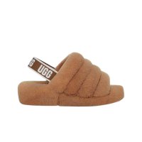 W 어그 플러프 예 슬라이드 체스트넛 UGG Fluff Yeah Slides Chestnut