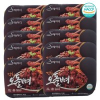 국내산 S레이디 직화 오돌뼈 10팩 150g x 10팩 양념 오도독뼈 간편조리 전자레인지 3분완성 안주 간식