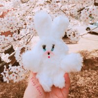 토끼 인형 키링 FOXY BUNNY 가방고리 백참 폭시 버니