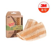 3M 내츄럴 옥수수 그물망사수세미 2입 일반세척용