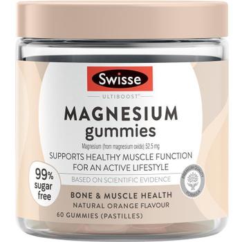 [해외직구] 호주직구 스위스 마그네슘 60구미 Swisse Magnesium