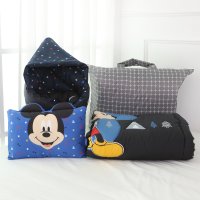 보떼하우스 Disney 디즈니 유아 사계절 겉싸개 패드 짱구베개 SET 미키