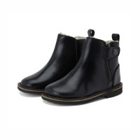 [영솔] WINSTON WOOL-LINED ANKLE BOOT BLACK LEATHER (5060440122903)