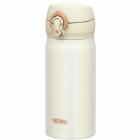 써모스 Thermos 물병 진공 단열 휴대폰 머그 원터치 오픈 타입 펄 PRW JNL-352