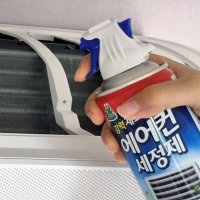 벽걸이 에어컨 냉각핀 세정제 필터 세척제 셀프 청소