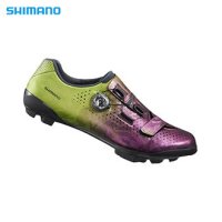 Shimano 그래블 어드벤처 레이싱 노멀 슈즈 EU43 퍼플그린 SH-RX800