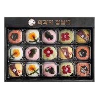 고급 화과자 찹쌀떡 모찌 선물세트 (15구) 국내산쌀 선물용  30구  1.5kg