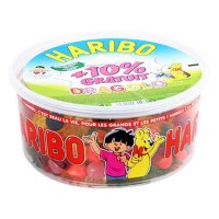 하리보 드라골로 구미 젤리 통 750g Haribo Dragolo Tub 1개