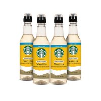 스타벅스 Starbucks 커피 시럽 무설탕 바닐라 4팩